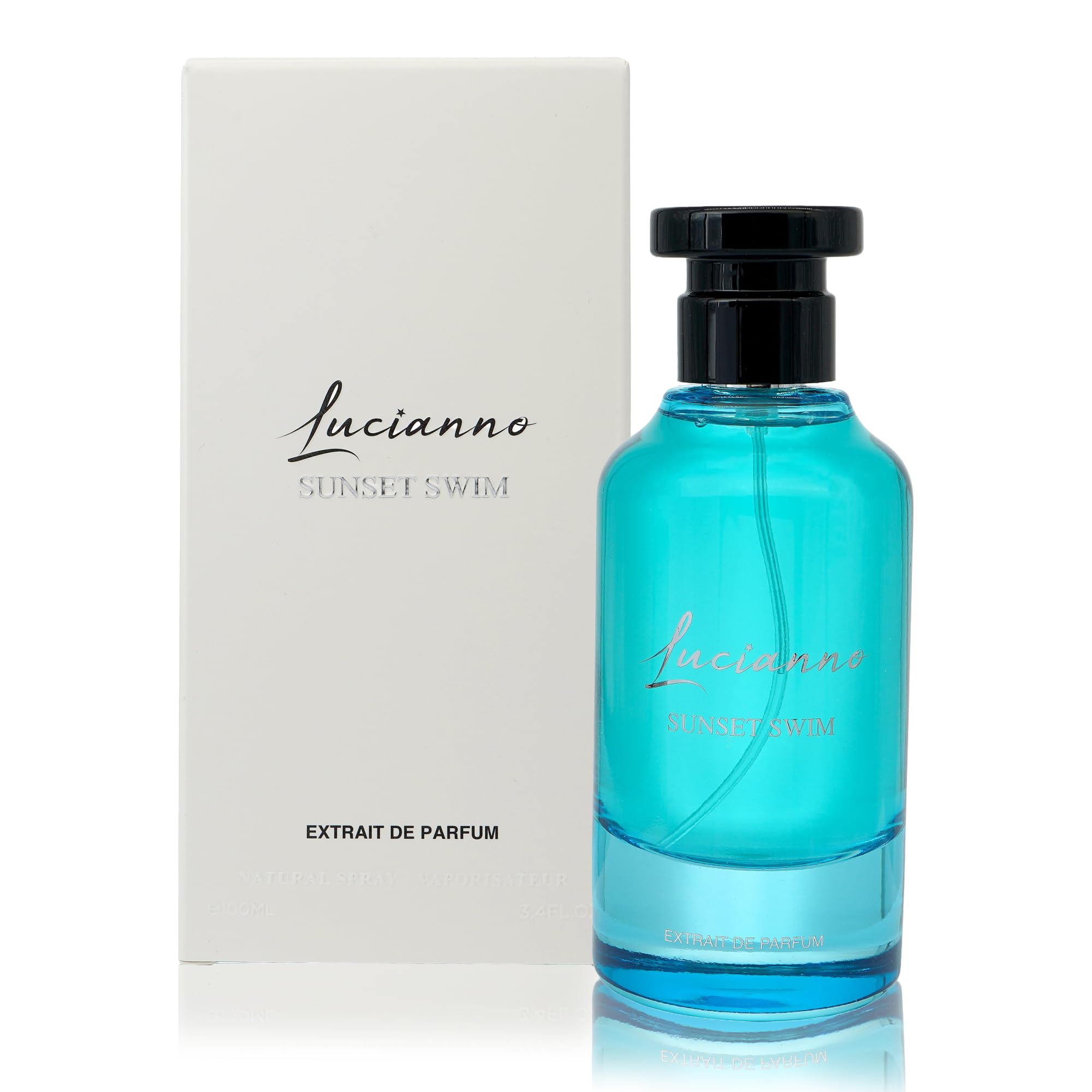 Amazon.com : Lucianno Sunset Swim Extrait De Parfum 100mL – Long